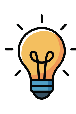 Illustration of lightbulb