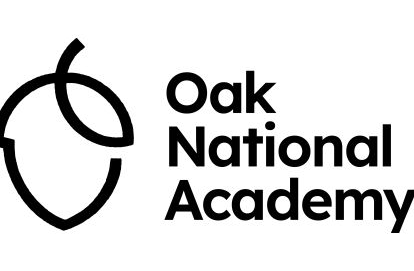 Logo which reads Oak National Academy with an image of an acorn
